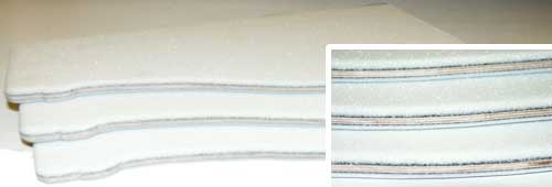 cut-out fin cores