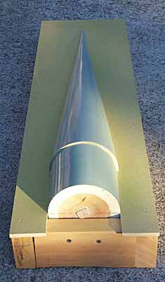 nose cone plug ready in base