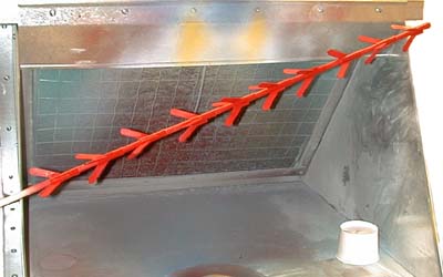 swarm being painted
